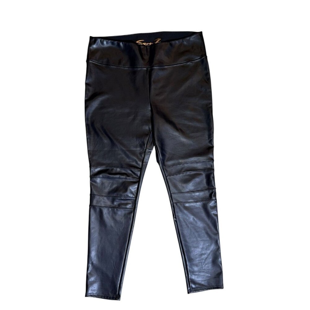 Seven7 Faux Leather Women’s Legging Size XXL MSRP$59 Sustainable Grunge